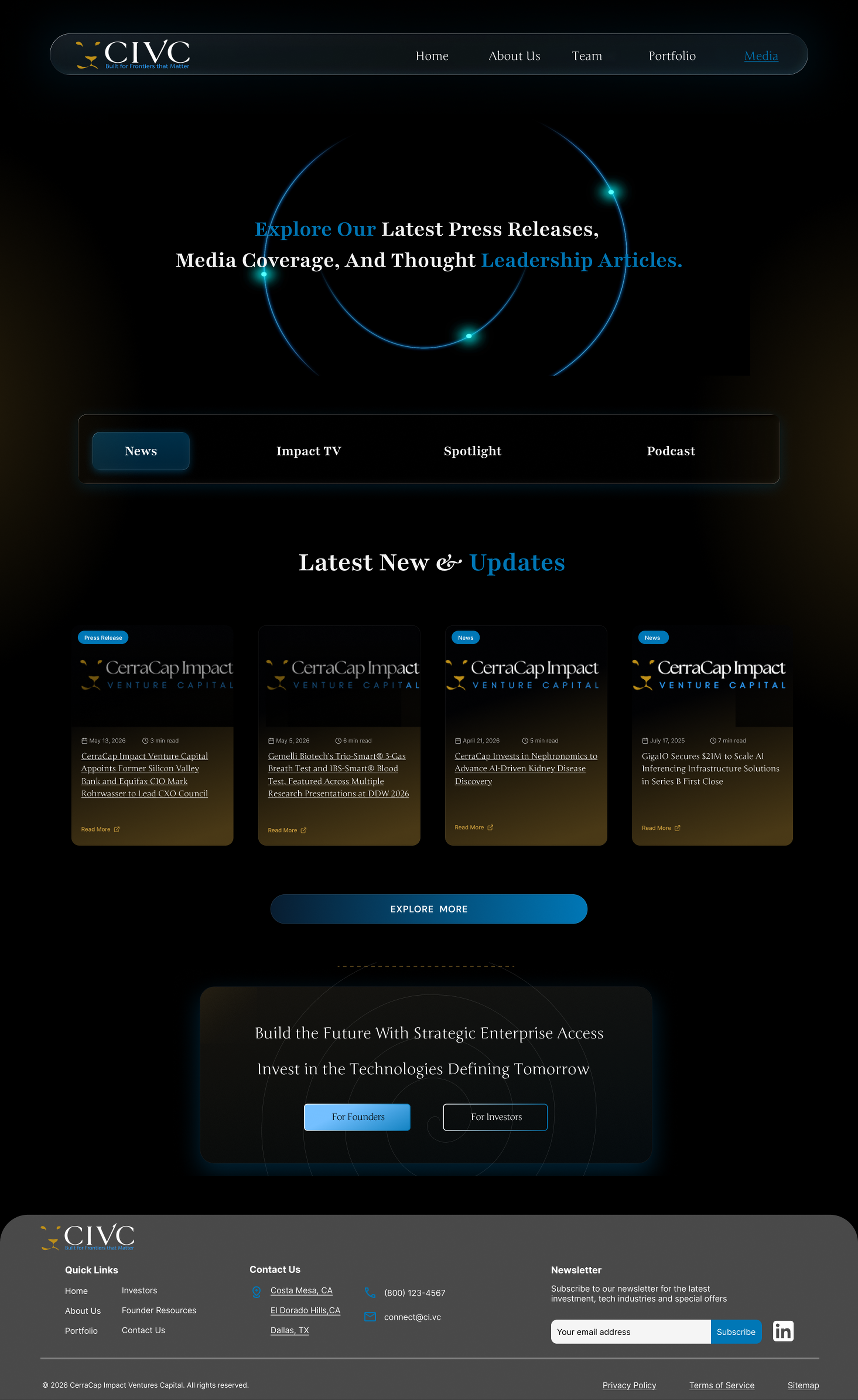 CIVC News and latest updates